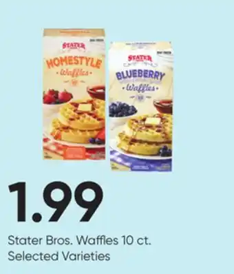 Stater Bros Stater bros. waffles offer