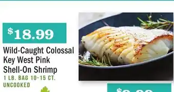 Heinen's Wild-caught colossal key west pink shell-on shrimp offer