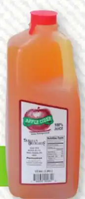 Heinen's Burnham's apple cider offer
