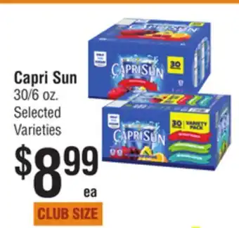 Smart & Final Capri sun offer