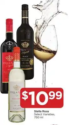 Food 4 Less Stella rosa offer