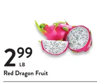 Fresh Thyme Red dragon fruit offer