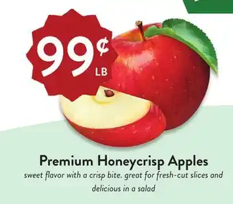 Fresh Thyme Premium honeycrisp apples offer