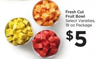 Food 4 Less Fresh cut fruit bowl offer