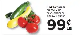 Food 4 Less Red tomatoes on the vine offer