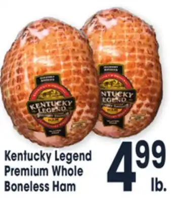 Jewel-Osco Kentucky legend premium whole boneless ham offer