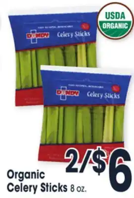 Jewel-Osco Organic celery sticks offer