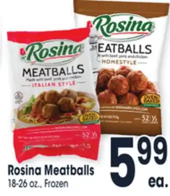 Jewel-Osco Rosina meatballs offer