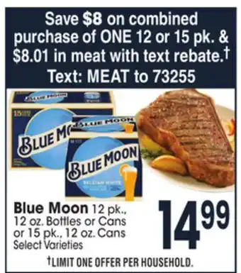 Jewel-Osco Blue moon offer