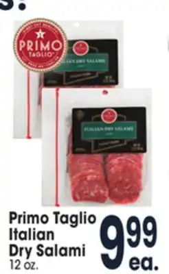 Jewel-Osco Primo taglio italian dry salami offer