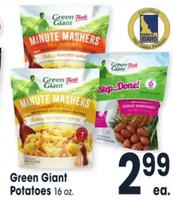 Jewel-Osco Green giant potatoes offer