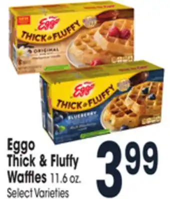 Jewel-Osco Eggo thick & fluffy waffles offer