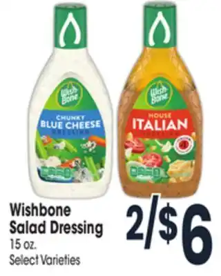 Jewel-Osco Wishbone salad dressing offer