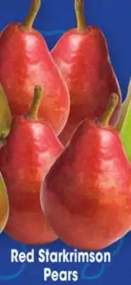 Jewel-Osco Red starkrimson pears offer