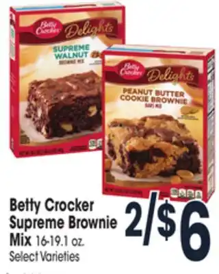 Jewel-Osco Betty crocker supreme brownie mix offer