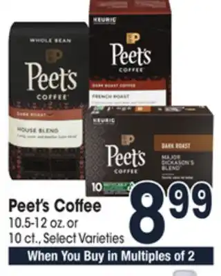 Jewel-Osco Peet's coffee offer