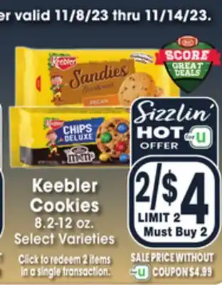 Jewel-Osco Keebler cookies offer