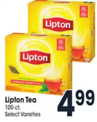 Jewel-Osco Lipton tea offer