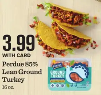 Mariano's Perdue 85% lean ground turkey offer