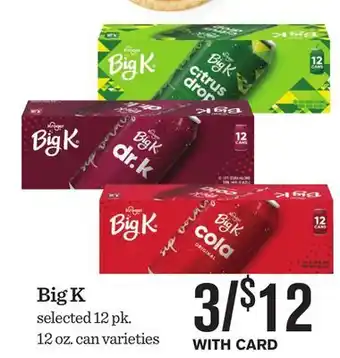 Mariano's Big k offer