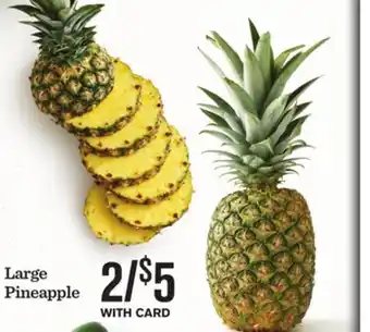 Mariano's Large pineapple offer