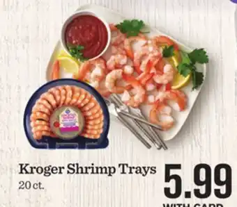 Mariano's Kroger shrimp trays offer