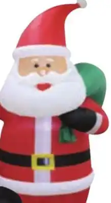 Ace Hardware 6 ft. inflatable santa with bag offer