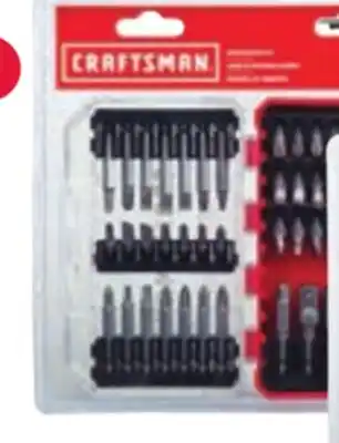 Ace Hardware Craftsman driver bit set offer