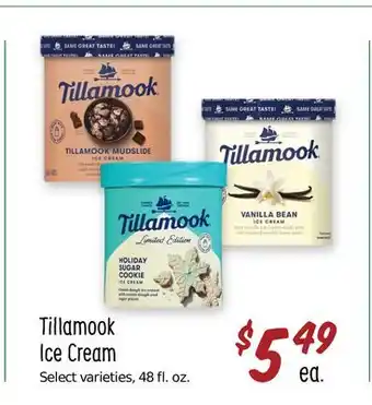 Sprouts Farmers Market Tillamook ice cream offer