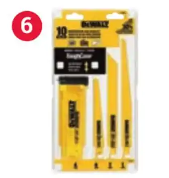 Ace Hardware Dewalt 10 pc. reciprocating saw blade set offer