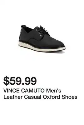 Marshalls Vince camuto men's leather casual oxford shoes offer