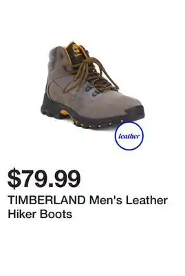 Marshalls Timberland men's leather hiker boots offer
