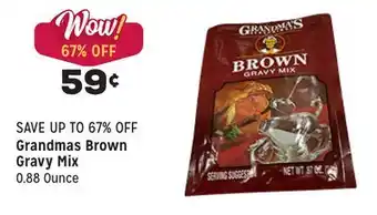 Grocery Outlet Brown gravy mix offer