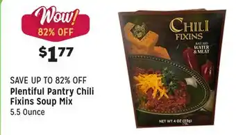 Grocery Outlet Chili fixins soup mix offer