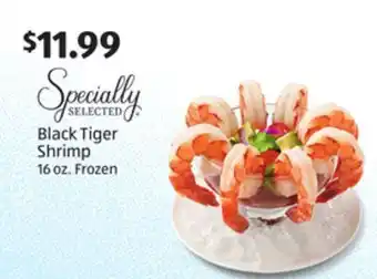 Aldi Specially selected black tiger shrimp offer