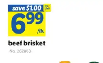 Lidl Beef brisket offer