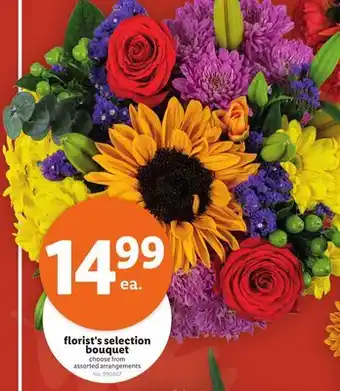 Lidl Florist's selection bouquet offer