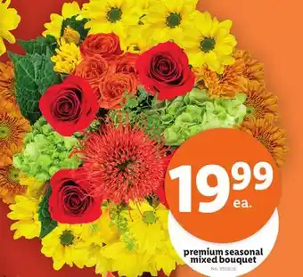 Lidl Premium seasonal mixed bouquet offer