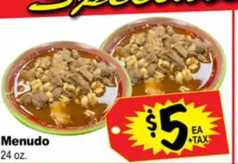 Superior Grocers Menudo offer