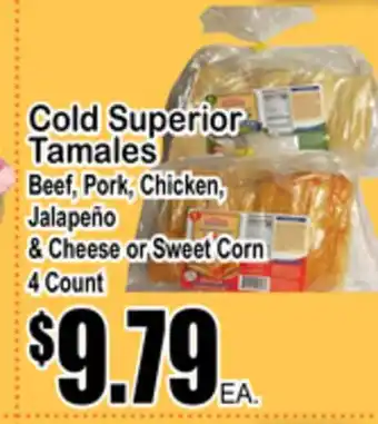 Superior Grocers Superior tamales offer