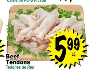 Superior Grocers Beef tendons offer
