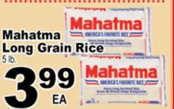 Superior Grocers Mahatma long grain rice offer