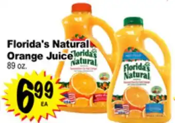 Superior Grocers Florida's natural orange juice offer