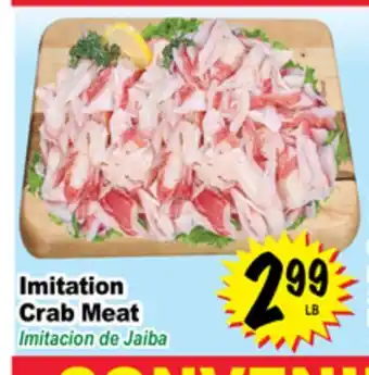 Superior Grocers Imitation crab meat offer