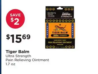 Good Neighbor Pharmacy Tiger balm ultra strength pain relieving ointment offer