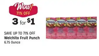 Grocery Outlet Fruit punch offer