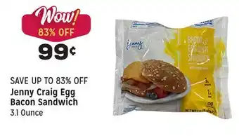 Grocery Outlet Egg bacon sandwich offer
