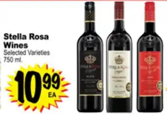 Superior Grocers Stella rosa wines offer