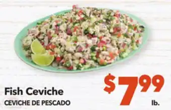 Vallarta Supermarkets Fish ceviche/ceviche de pescado offer