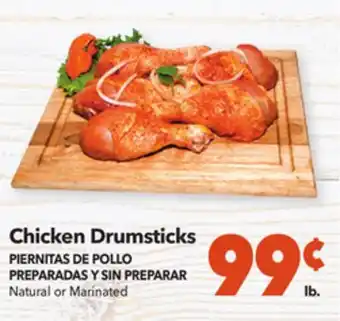 Vallarta Supermarkets Chicken drumsticks offer